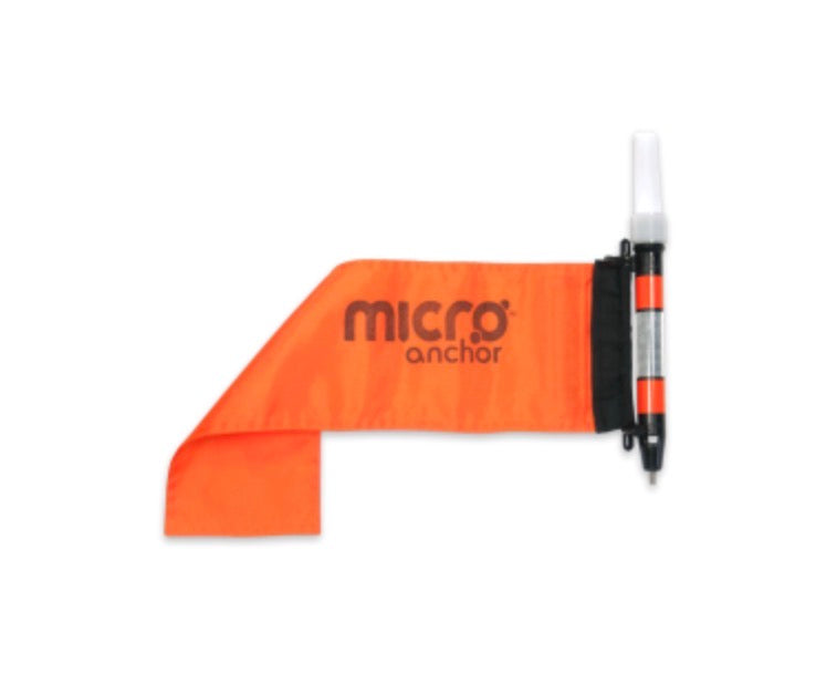 Power-Pole Micro Spike Lighted Flag Topper