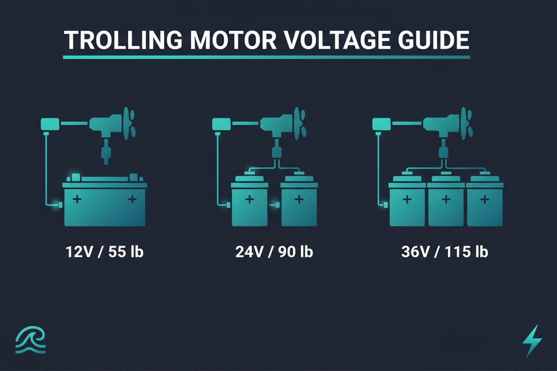 24V vs. 36V vs. Dual-Voltage QUEST: A Complete Trolling Motor Battery Guide