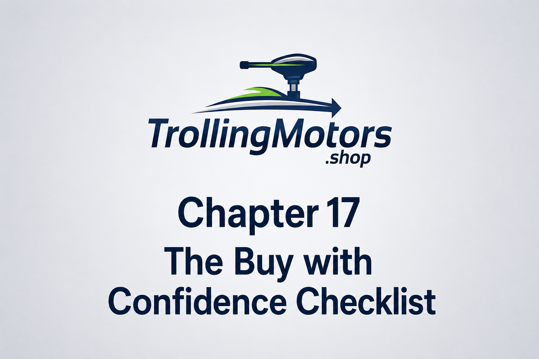 The Buy with Confidence Checklist
