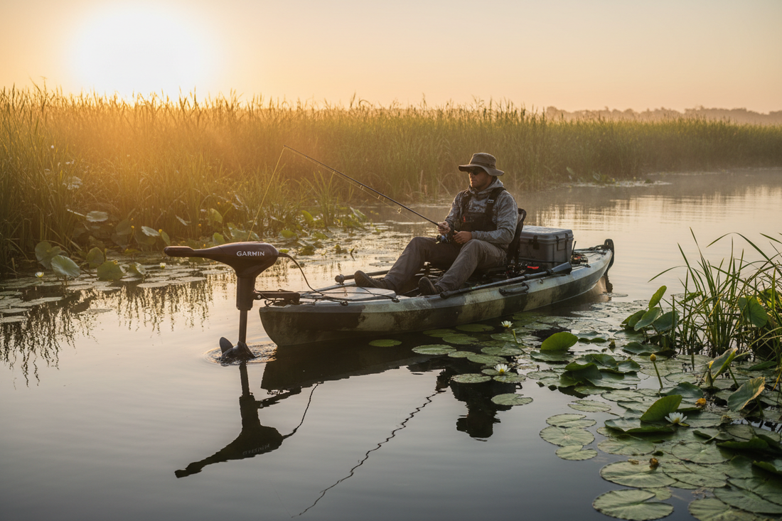 Best Garmin Trolling Motors for Kayak Fishing