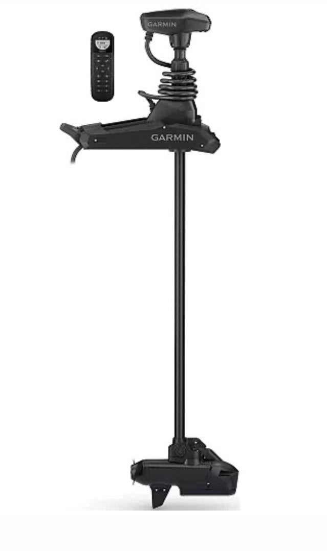 Garmin Force Kraken trolling motor 100 lbs thrust 63-inch shaft black bow mount