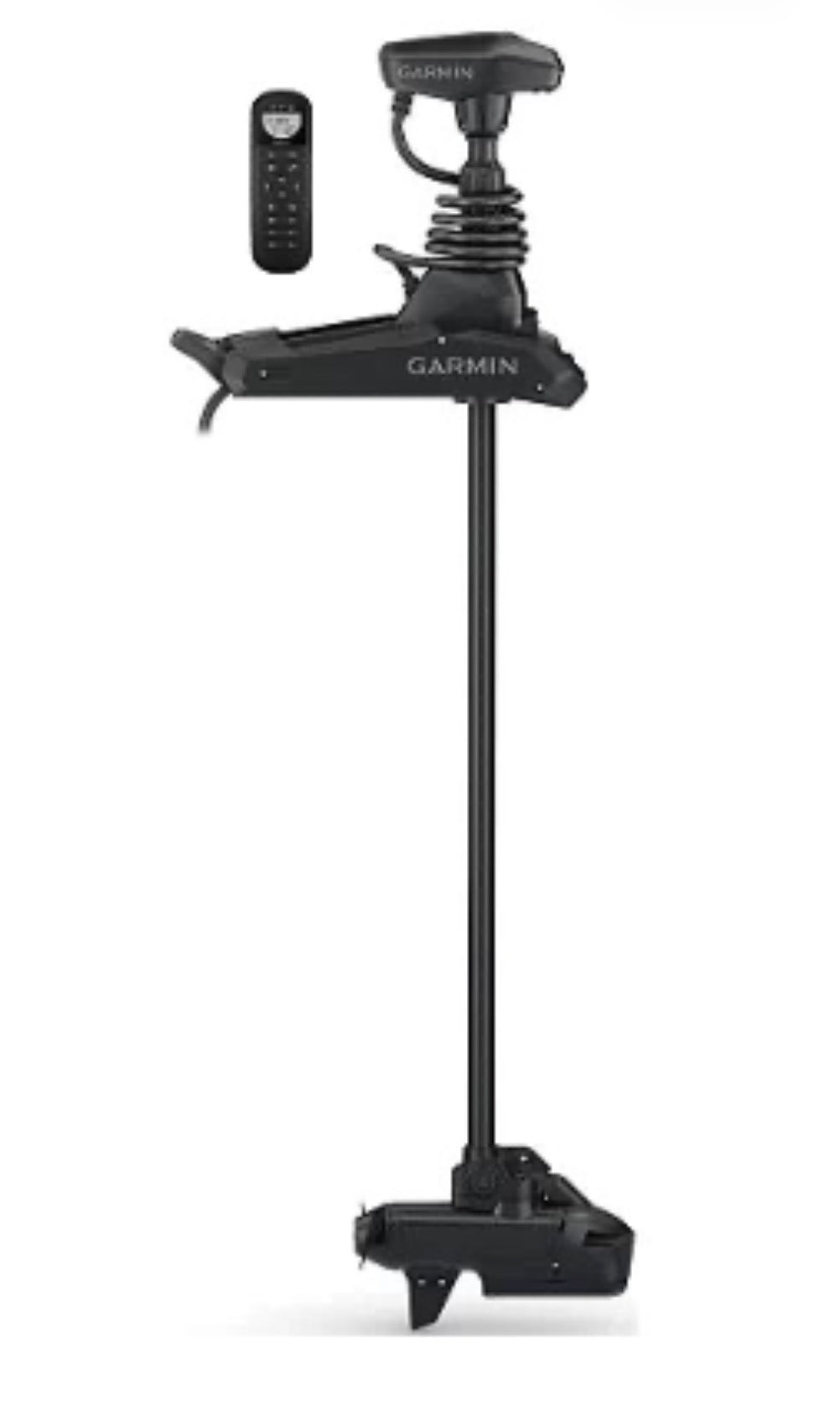 Garmin Force Kraken trolling motor 100 lbs thrust 90-inch shaft black bow mount