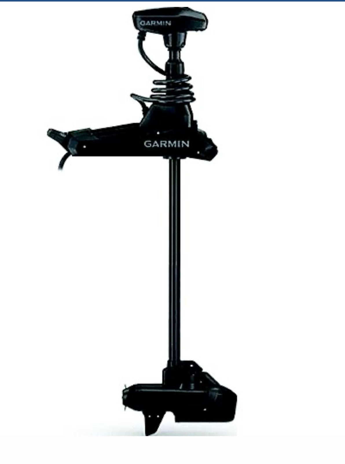 Garmin Force Kraken trolling motor 100 lbs thrust 48-inch shaft black with GT56UHD-TR transducer