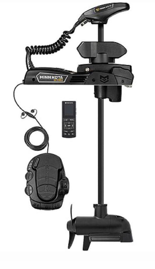 Minn Kota Ulterra Quest trolling motor 90/115 lbs 45-inch shaft 24/36V MEGA Down Side Imaging foot pedal and remote