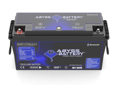 ABYSS 36V 75Ah Lithium Deep Cycle Battery — Bluetooth Edition
