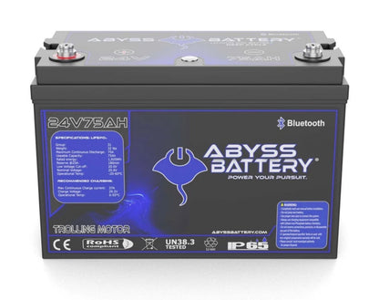 ABYSS® 24V 75AH Lithium Trolling Motor Battery