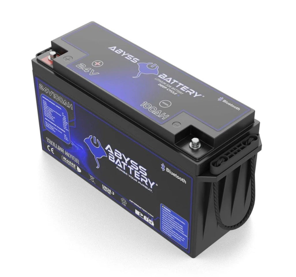 ABYSS® 24V 100AH Lithium Trolling Motor Battery