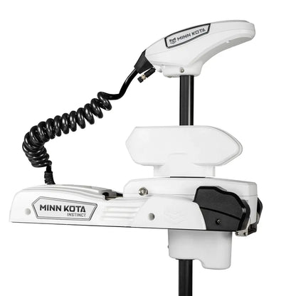 Minn Kota Riptide Instinct Quest Trolling Motor — 90/115 lb Thrust | 72" Shaft | 24/36V | GPS Spot-Lock | White | Handheld Remote