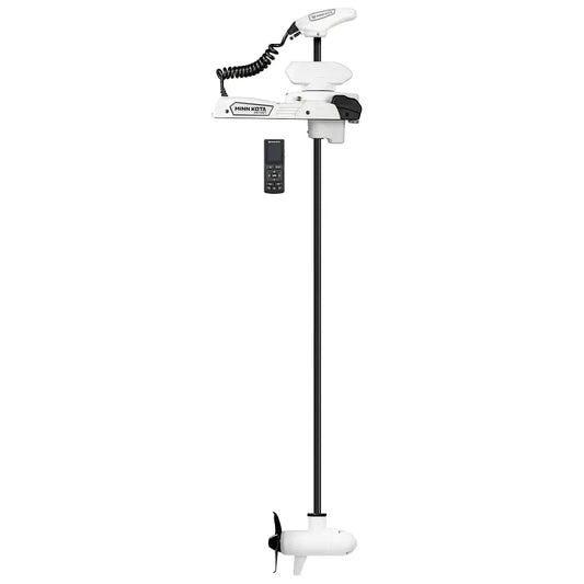 Minn Kota Riptide Instinct Quest Trolling Motor — 90/115 lb Thrust | 87" Shaft | 24/36V | GPS Spot-Lock | White | Handheld Remote