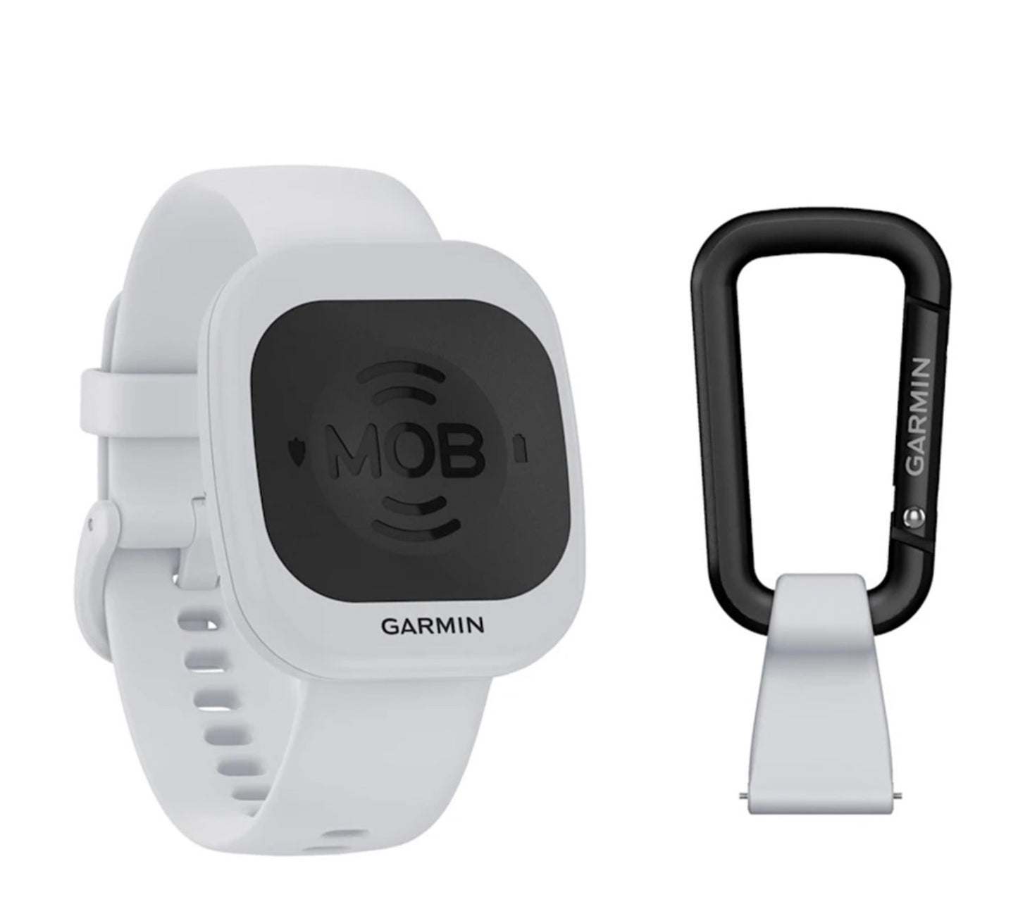 GARMIN MOB TAG W/WHITE QUICK RELEASE BAND