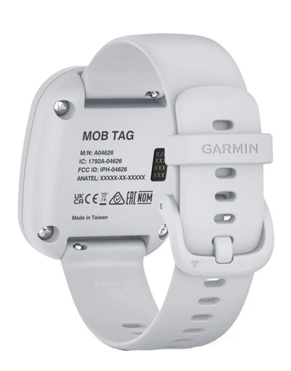GARMIN MOB TAG W/WHITE QUICK RELEASE BAND