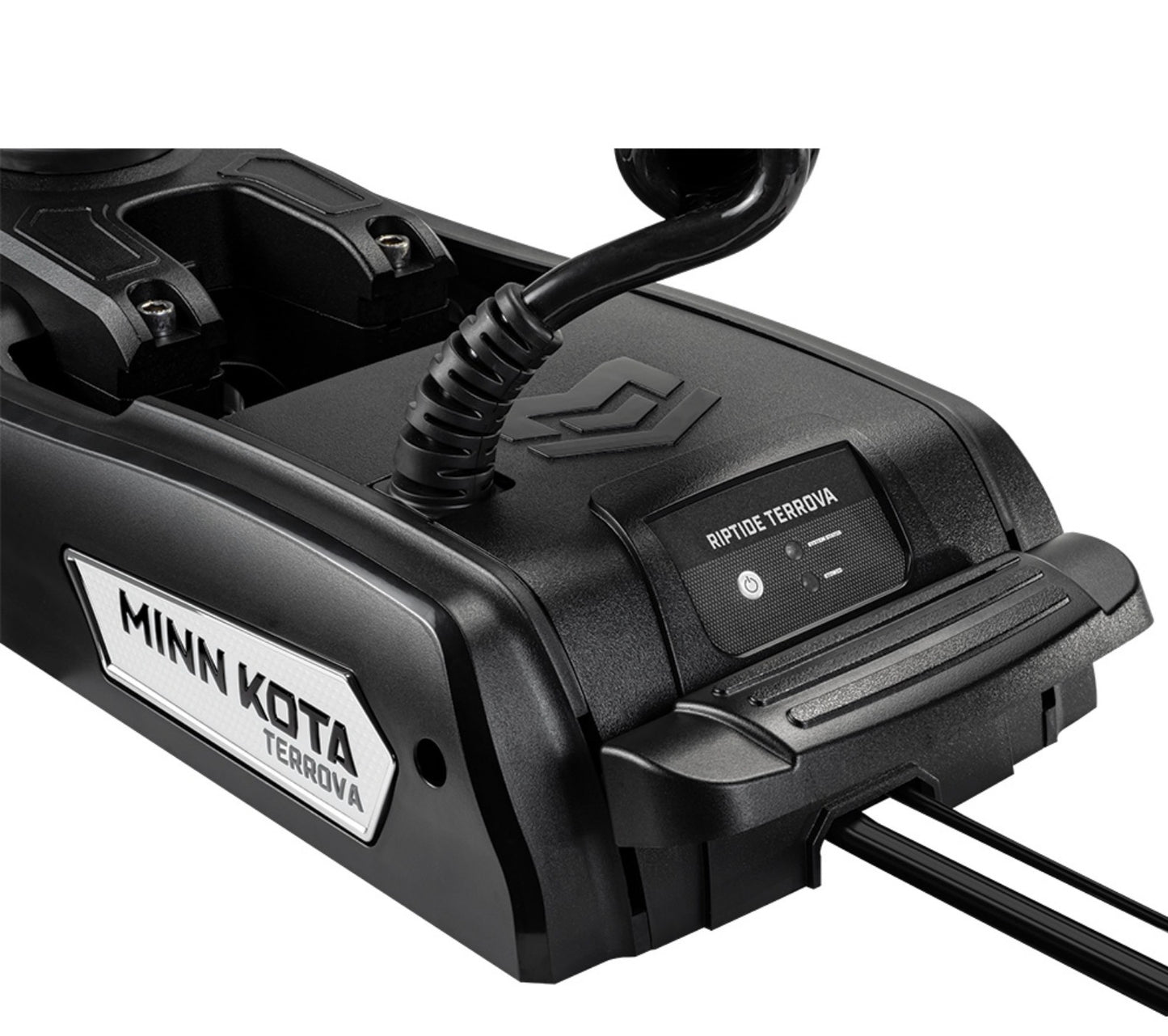 MINN KOTA RIPTIDE TERROVA® QUEST™ 90/115 TROLLING MOTOR W/WIRELESS REMOTE - 24/36V - 90/115LBS - 100" - BLACK