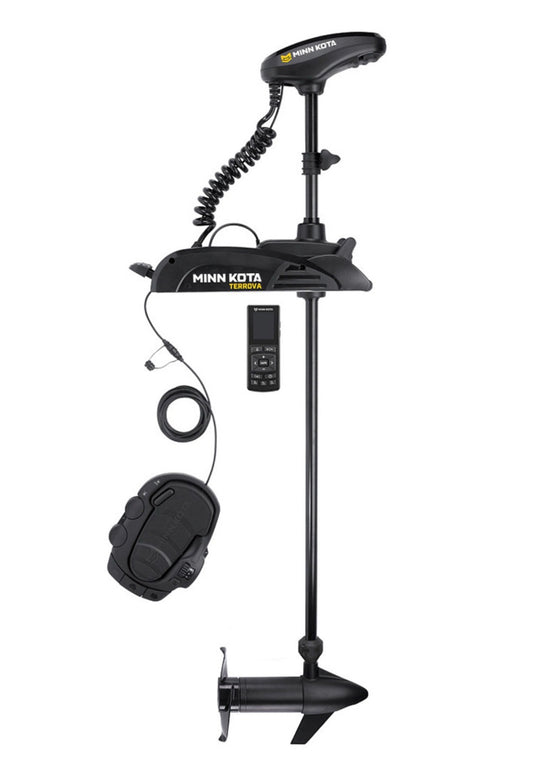 MINN KOTA TERROVA® 55 TROLLING MOTOR W/WIRELESS REMOTE - DUAL SPECTRUM CHIRP - 12V - 55LB - 45"