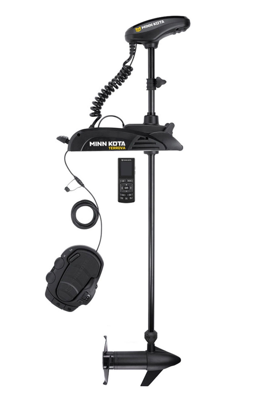 MINN KOTA TERROVA® 55 TROLLING MOTOR W/WIRELESS REMOTE - DUAL SPECTRUM CHIRP - 12V - 55LB - 54"