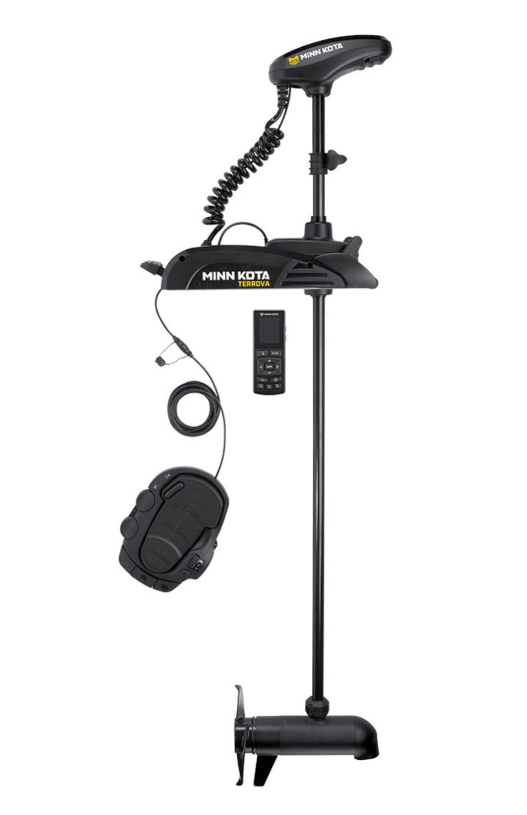 MINN KOTA TERROVA® 80 TROLLING MOTOR WITH WIRELESS REMOTE &amp; DUAL SPECTRUM CHIRP – 24V – 80LB THRUST – 45" SHAFT