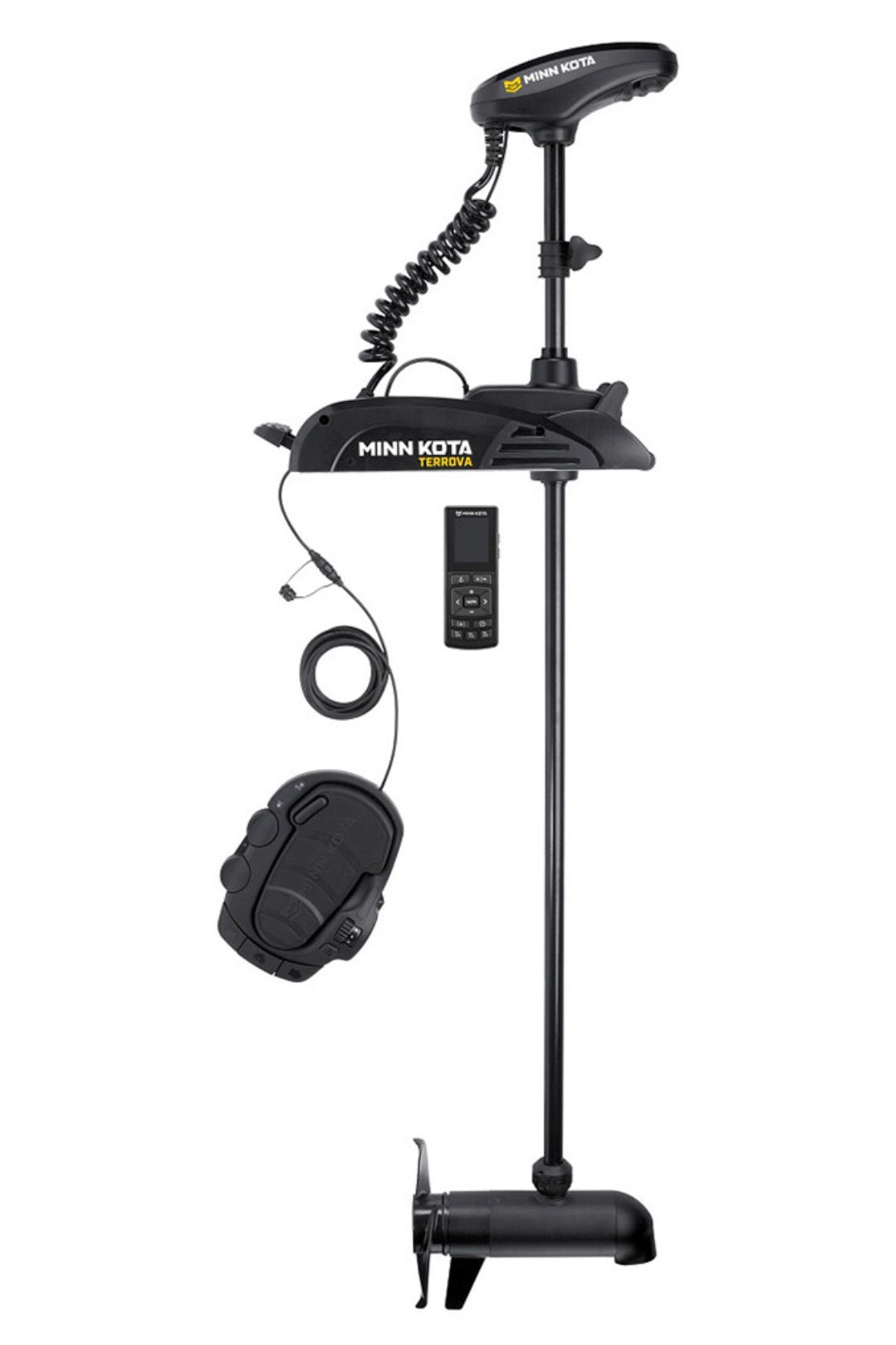 MINN KOTA TERROVA® 80 TROLLING MOTOR W/WIRELESS REMOTE - DUAL SPECTRUM CHIRP - 24V - 80LB - 60"