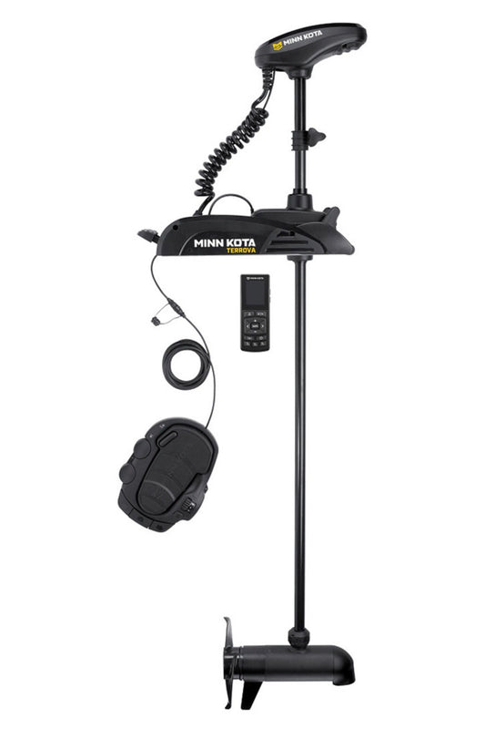 MINN KOTA TERROVA® 80 TROLLING MOTOR W/WIRELESS REMOTE - DUAL SPECTRUM CHIRP - 24V - 80LB - 60"