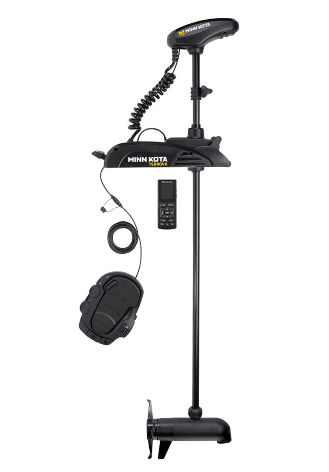 MINN KOTA TERROVA® 80 TROLLING MOTOR W/WIRELESS REMOTE - DUAL SPECTRUM CHIRP - 24V - 80LB - 72"