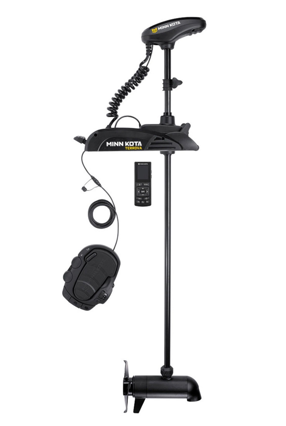 MINN KOTA TERROVA® 112 TROLLING MOTOR W/WIRELESS REMOTE - DUAL SPECTRUM CHIRP - 36V - 112LB - 60"