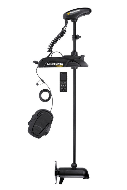 MINN KOTA TERROVA® 112 TROLLING MOTOR W/WIRELESS REMOTE - DUAL SPECTRUM CHIRP - 36V - 112LB - 60"