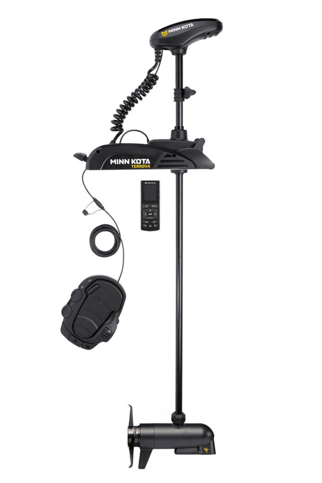 MINN KOTA TERROVA® 112 TROLLING MOTOR W/WIRELESS REMOTE - MEGA DOWN IMAGING - 36V - 112LB - 60"