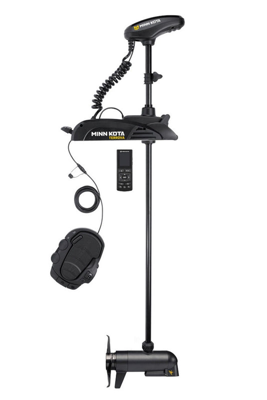 MINN KOTA TERROVA® 112 TROLLING MOTOR W/WIRELESS REMOTE - MEGA DOWN IMAGING - 36V - 112LB - 60"