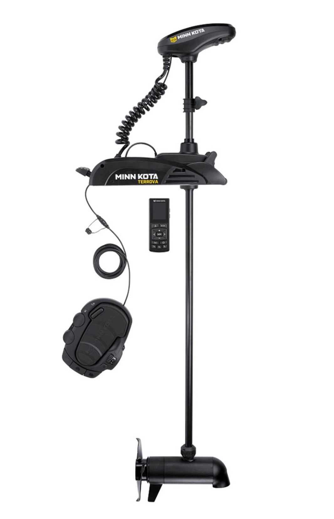MINN KOTA TERROVA® 112 TROLLING MOTOR W/WIRELESS REMOTE - DUAL SPECTRUM CHIRP - 36V - 112LB - 72"