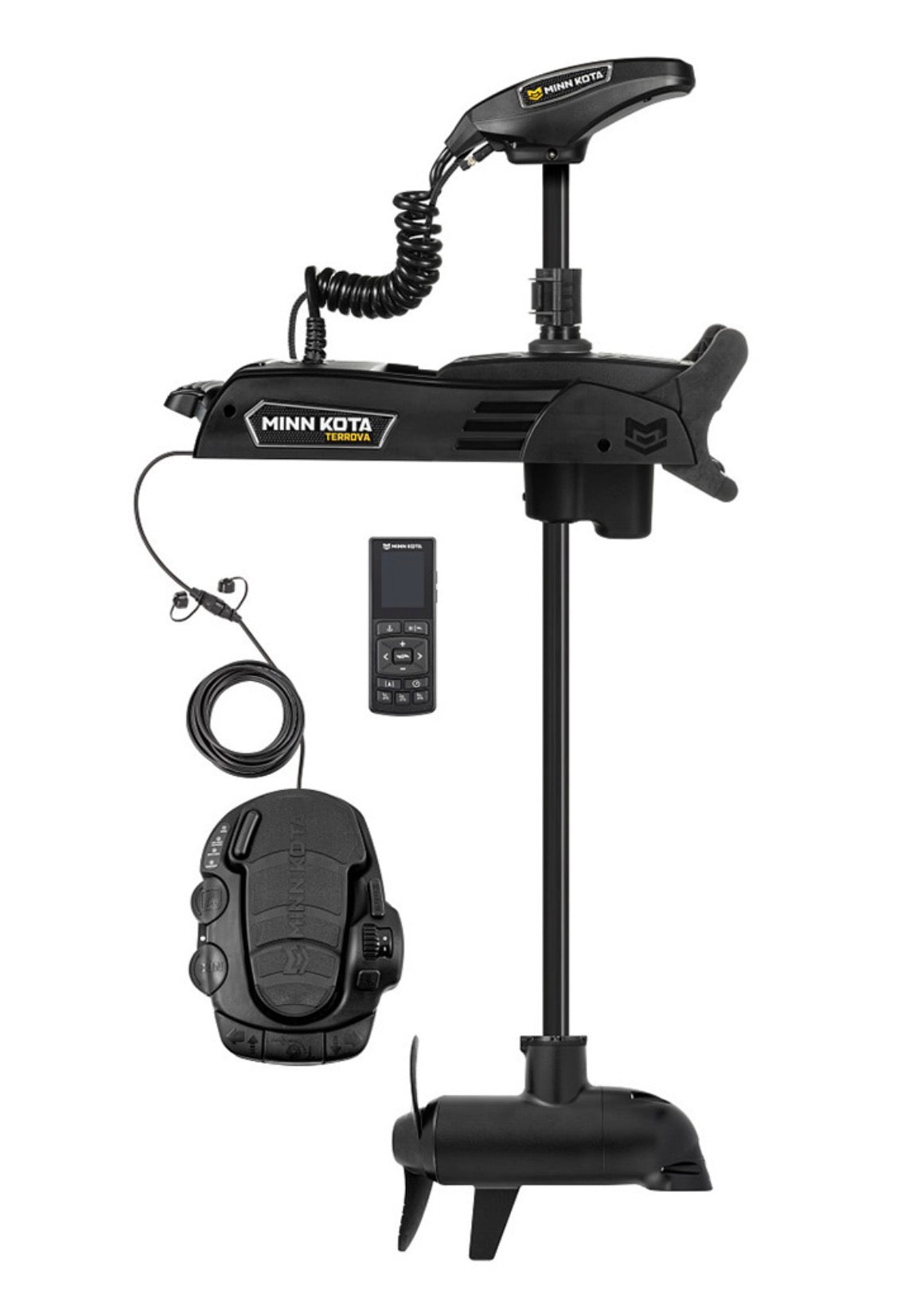 MINN KOTA TERROVA® QUEST™ 90/115 TROLLING MOTOR W/WIRELESS REMOTE - DUAL SPECTRUM CHIRP - 24/36V - 90/115LBS - 45"