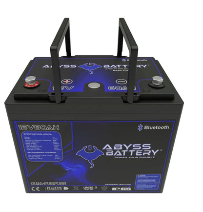 ABYSS® 12V 60AH DUAL PURPOSE LITHIUM MARINE BATTERY