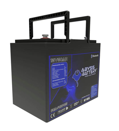 ABYSS® 12V 60AH DUAL PURPOSE LITHIUM MARINE BATTERY