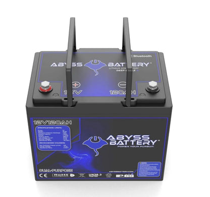 ABYSS® 12V 120AH DUAL PURPOSE LITHIUM MARINE BATTERY