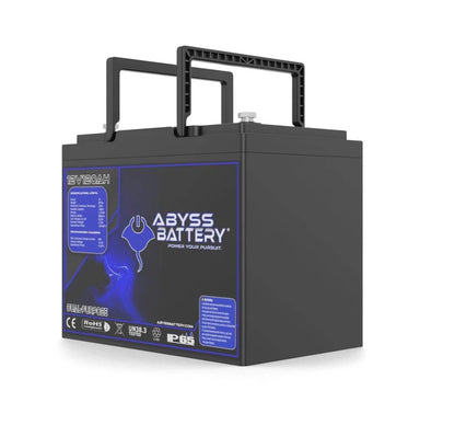 ABYSS® 12V 120AH DUAL PURPOSE LITHIUM MARINE BATTERY