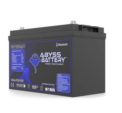 ABYSS® 12V 150AH DUAL PURPOSE LITHIUM MARINE BATTERY