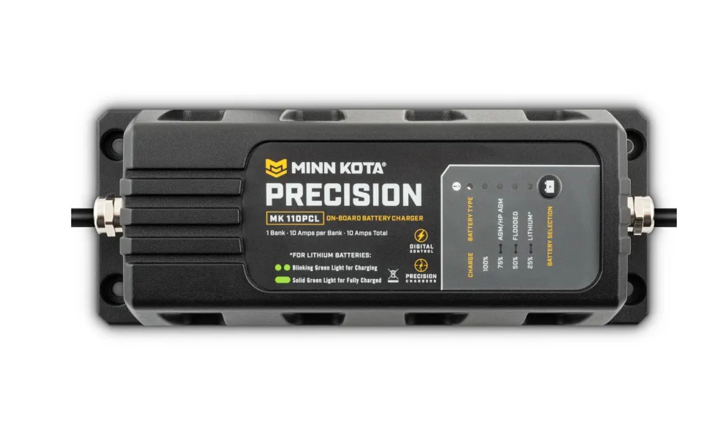Minn Kota On-Board Precision Chargers 1 Bank 10 amps