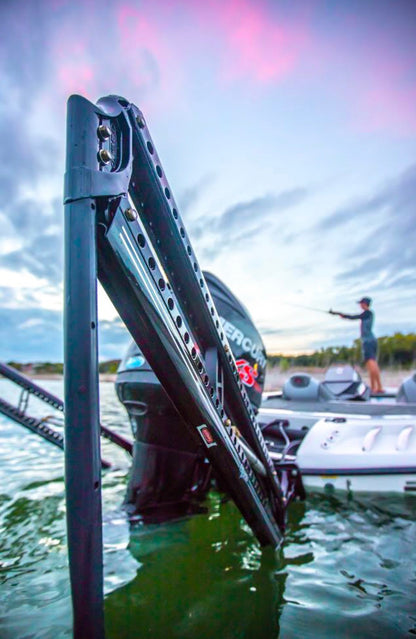 Power-Pole Blade Edition Dual 10' Shallow Water Anchors with ONE Pump