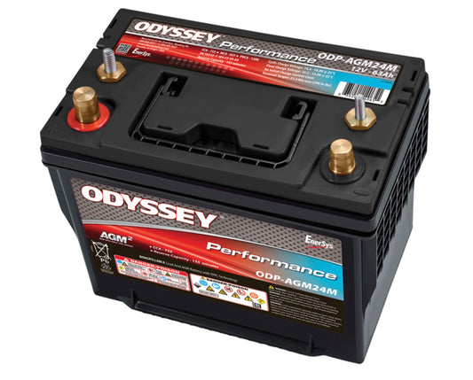 ODYSSEY Performance Battery ODP-AGM24M | 12V 63Ah Dual-Purpose Marine Battery