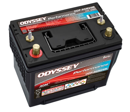 ODYSSEY Performance Battery ODP-AGM24M | 12V 63Ah Dual-Purpose Marine Battery