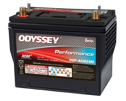 ODYSSEY Performance Battery ODP-AGM24M | 12V 63Ah Dual-Purpose Marine Battery