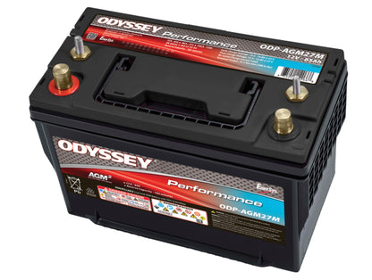 ODYSSEY Performance Battery ODP-AGM27M | 12V 85Ah Dual-Purpose Marine Battery
