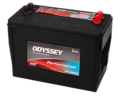 ODYSSEY Performance Battery ODP-AGM31M | 12V 100Ah Dual-Purpose Marine Battery