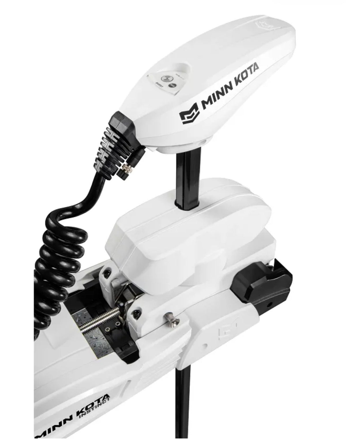 Minn Kota Riptide Instinct QUEST 60" White 24/36V 90/115 lb Trolling Motor – 1358565