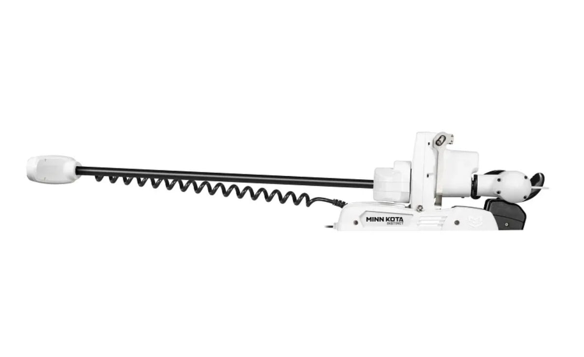 Minn Kota Riptide Instinct QUEST 60" White 24/36V 90/115 lb Trolling Motor – 1358565