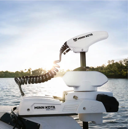 Minn Kota Riptide Instinct QUEST 60" White 24/36V 90/115 lb Trolling Motor – 1358565
