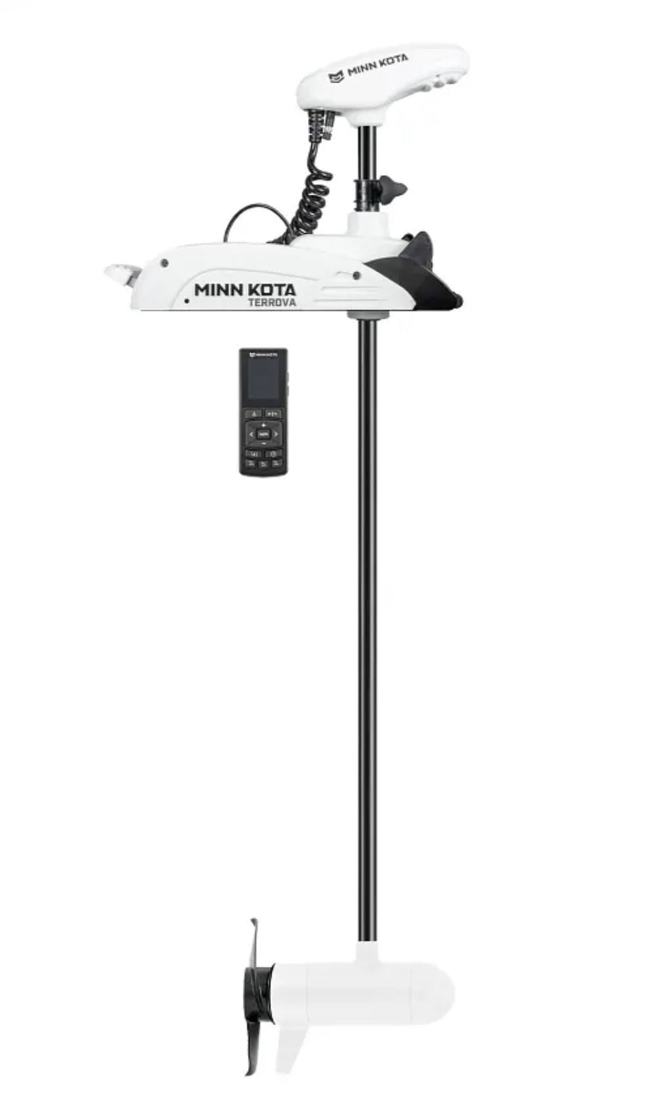 Minn Kota Riptide Terrova 60" 12V 55 lb White Trolling Motor – 1363753
