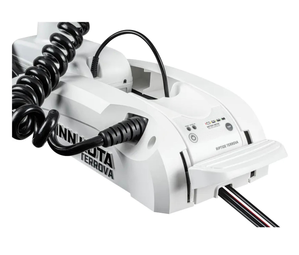 Minn Kota Riptide Terrova 54" 12V 55 lb White Trolling Motor – 1363752